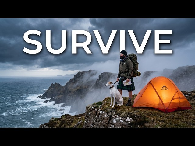 3 years alone in the remote Scottish wilderness