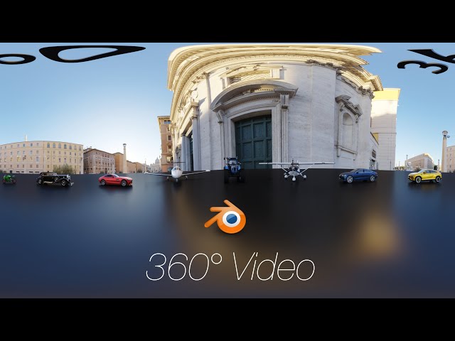 360 Degrees Video, Blender Tutorial Preview