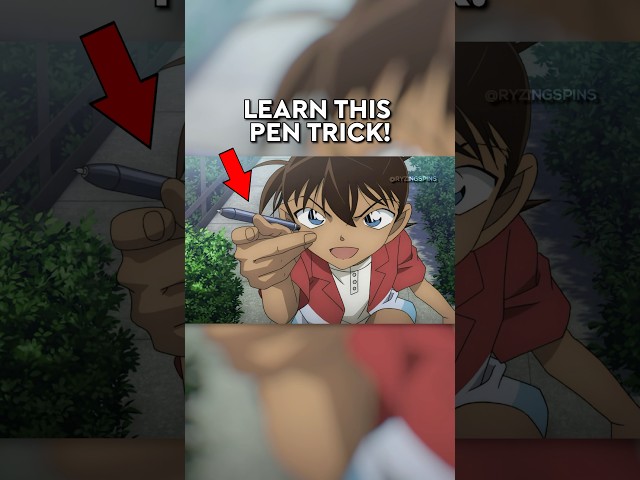 Learn This ANIME Pen Spinning Trick! ✍️🌀