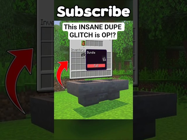 Easiest Minecraft Duplication Glitch Ever Discovered!