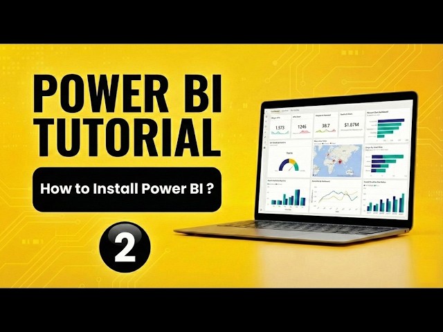 Complete Power BI Tutorial | Download and Install Power BI Desktop (Ep. 02)