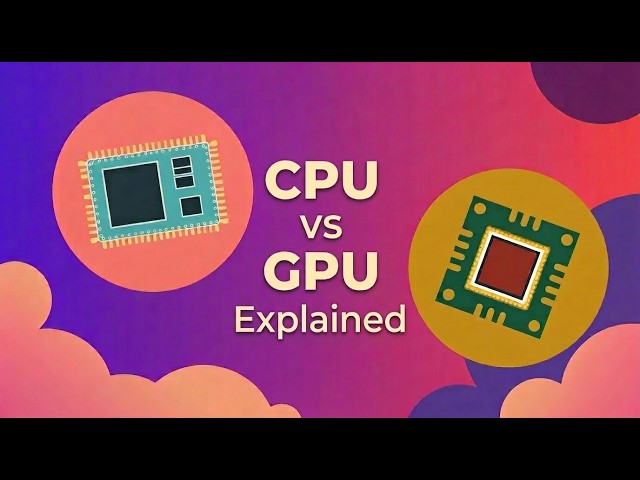 Why Your Computer Has Two Brains | Difference between CPU and GPU