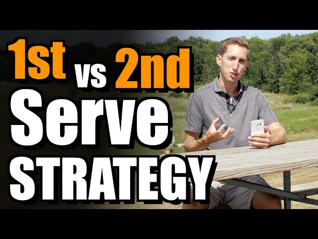 1st vs. 2nd Serve Strategy - Ask Ian #50