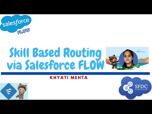 Skill Based Routing via Salesforce Flow - Khyati Mehta