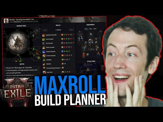 Mercenary Grenadier, now with full Maxroll Planner!