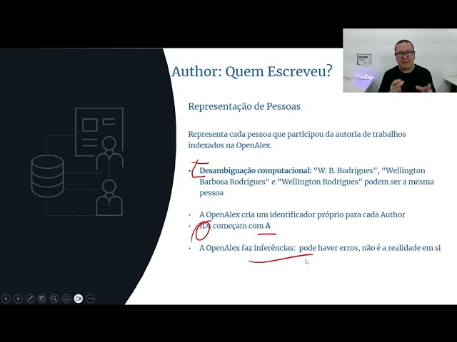 As entidades nativas da OpenAlex