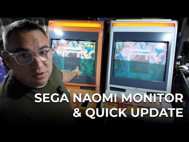 Inside Sega Naomi Net City Arcade Candy Cab & Quick Update