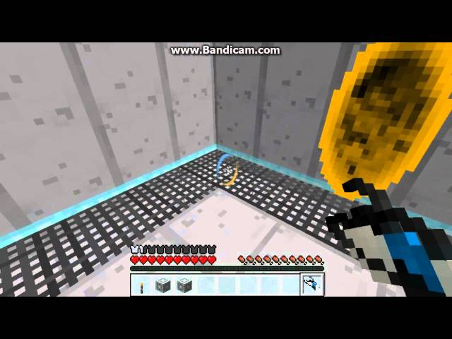 I play portal on minecraft part 2