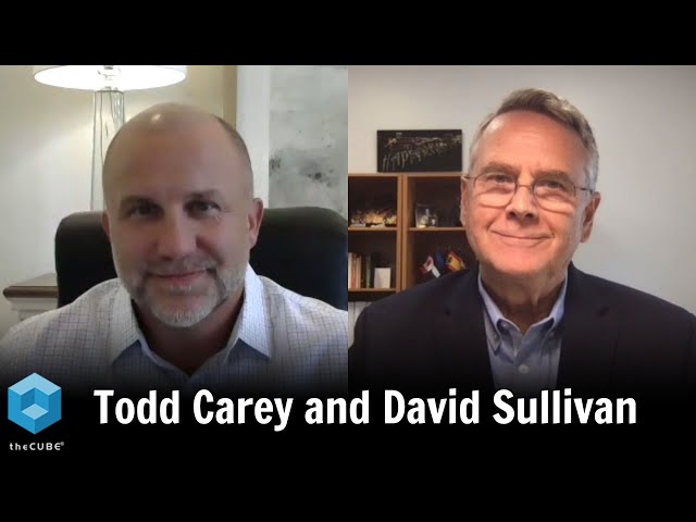 Todd Carey, Cognizant, and David Sullivan, Elizabeth River Crossing | AWS PS Partner Awards 2021