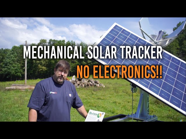 Super Cool Phase Change Solar Tracker - No Power Needed!!