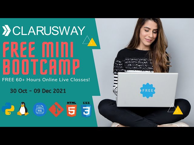 Free Coding Bootcamp | Learn Python, Linux, Git, SQL, HTML and CSS for Free