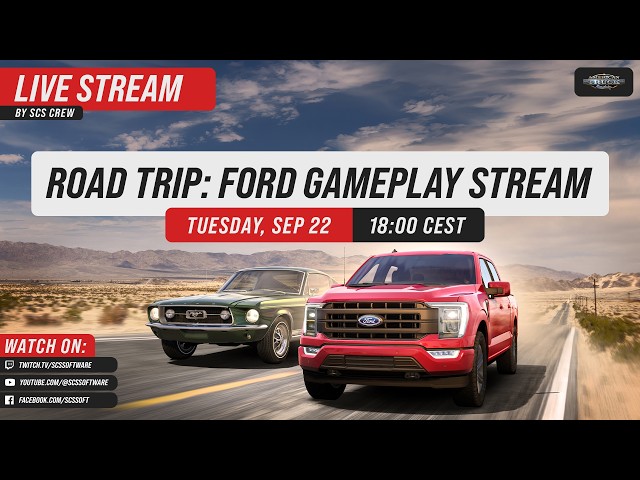 Road Trip: @ford  DLC FIRST LOOK | American Truck Simulator 🚗💨🇺🇸