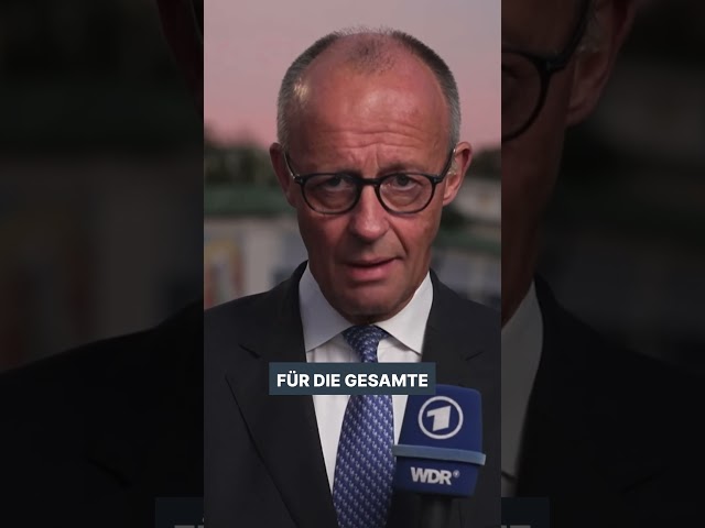 Chancellor Friedrich Merz: Putin must end the war
