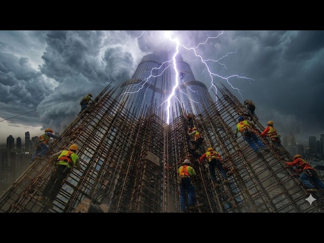 The Most Dangerous Job of Maintaining Billion $ Skyscrapers From the Outside