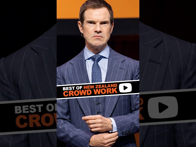 New Zealand heckle highlights! #jimmycarr #crowdwork #hecklers #standupcomedy