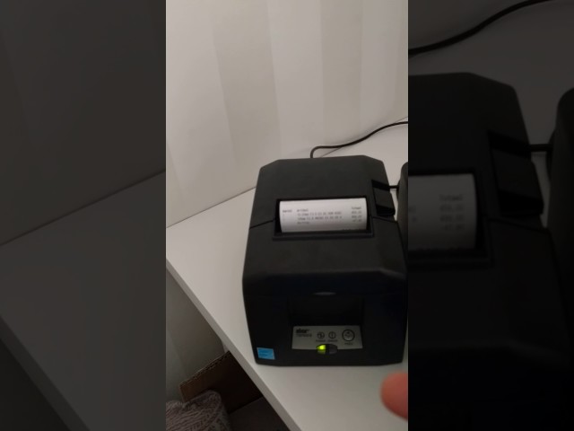 Star printer and cashdrawer