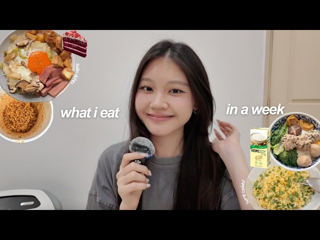 what i eat in a week 🍚| (realistic & home cooked meals)