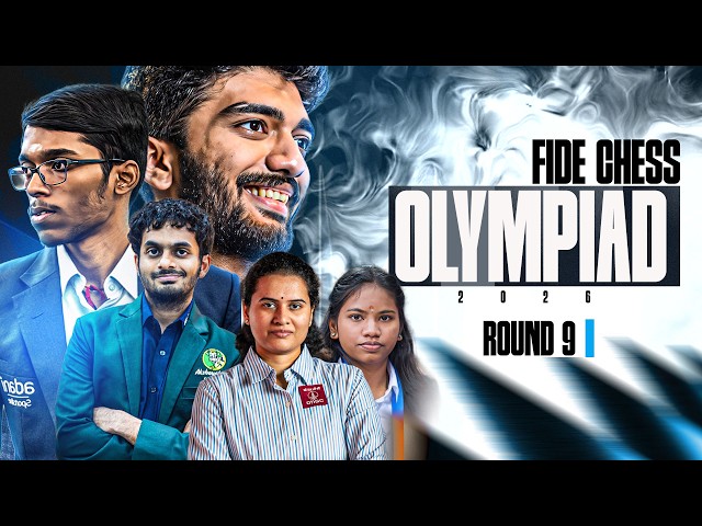FIDE Chess Olympiad Round 9 | India vs Germany in Open, India vs Uzbekistan in Women