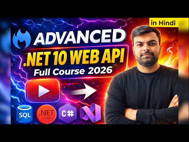 ASP.NET Core .NET 10 Web API Full Tutorial: Build REST API from Scratch & .NET Core Backend Course