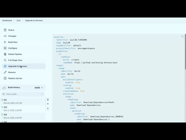 Jenkins to Harness Migration/Modernization Demo