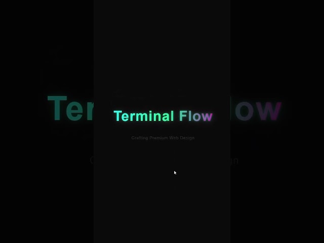 Neon Text Animation in 10 seconds!| HTML CSS Tutorial #webdesign