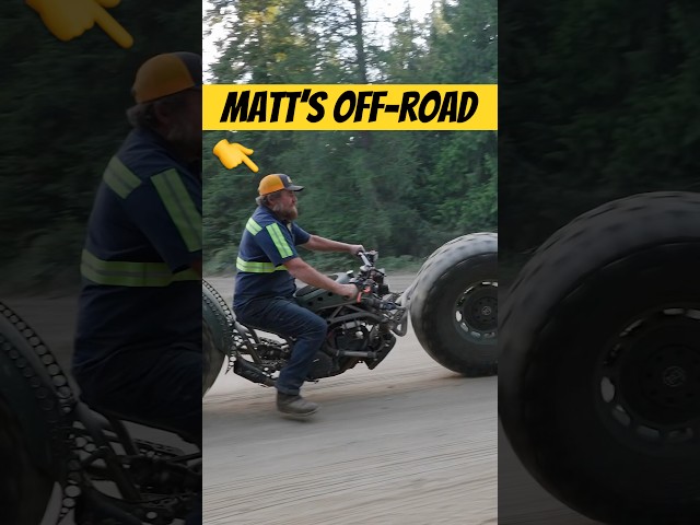 Matt Drives the Monster Chopper!