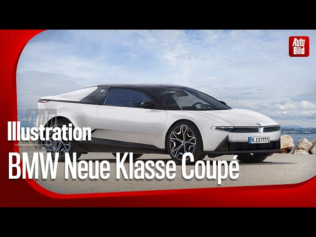 BMW New Class Coupé | Illustration by Bernhard Reichel