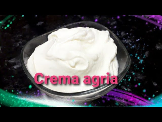 Sour cream is a tangy cream that works for both sweet and savory recipes.