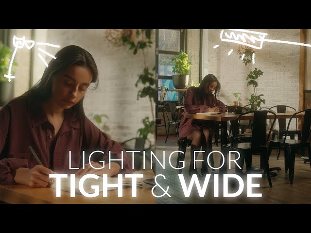 Lighting for Wide & Tight Shots | Flex Lights Are My New Favorite