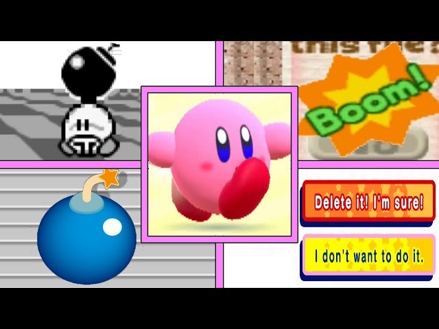 Evolution Of DELETING SAVE FILES In Kirby Games (1993-2018) NES, GBA, Nintendo DS, Switch & More!