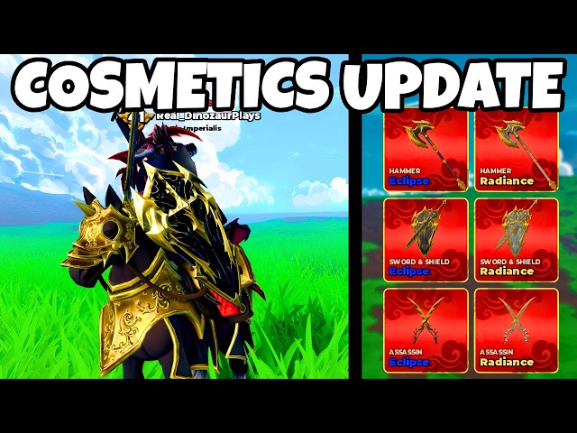 NEW COSMETICS UPDATE is HERE in Roblox Command an Army (CAA)