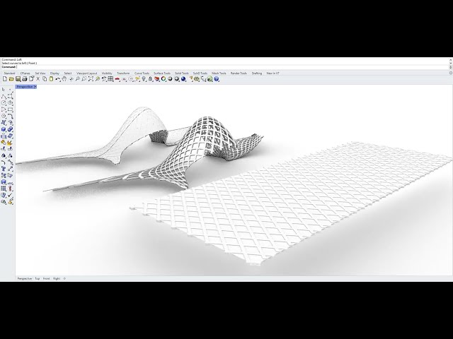So Easy to Shape the Shell Structure - Short Tricks with Rhino ep 13