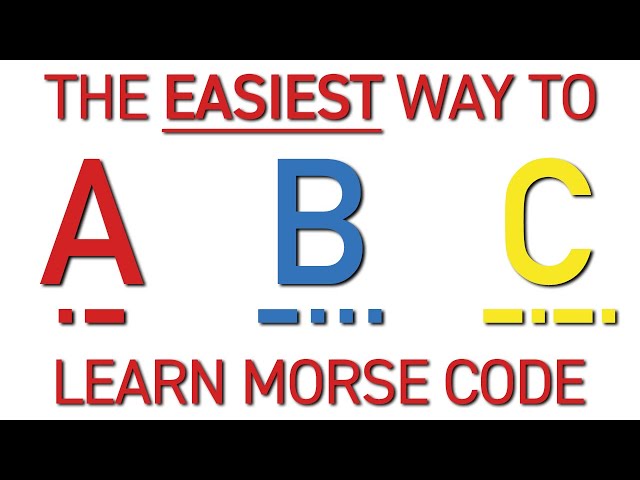 The EASIEST Way To Learn Morse Code in 2026