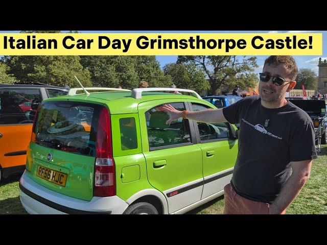MITCAR Italian car day at Grimthorpe Castle 