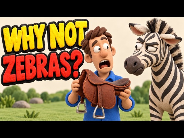 Why Don't We Ride Zebras Like Horses?