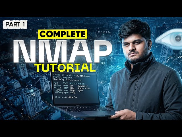 Complete Nmap Tutorial (Part 1 ) for Cyber Security | Foundations, Myths & How Real Scanning Works