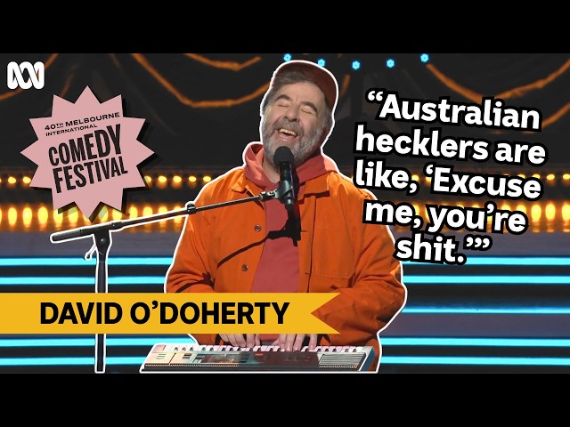 Why David O'Doherty loves doing comedy in Australia | Melbourne International Comedy Festival
