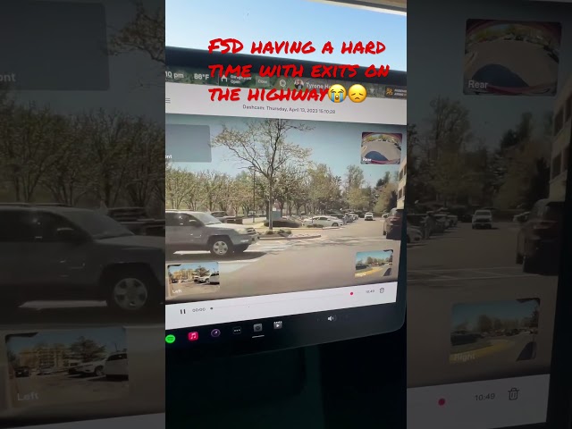 FSD 11.3.6 missing highway exits. It missed all 6 of my exits today, here is a clip of 2 of them.
