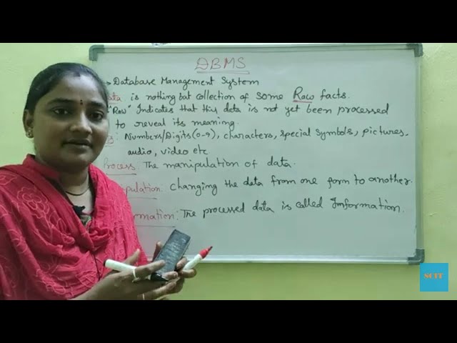 DBMS || DBMS Introduction ||DBMS Both in Telugu And English || Telugu Scit Tutorials