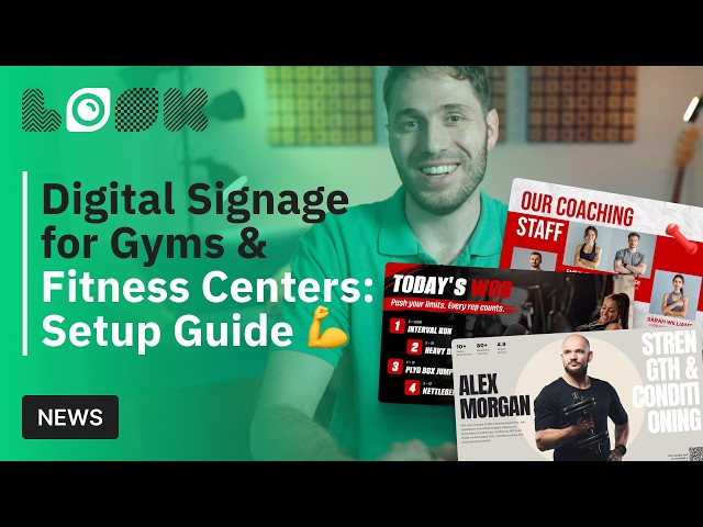 Digital Signage for Gyms & Fitness Centers: Setup Guide
