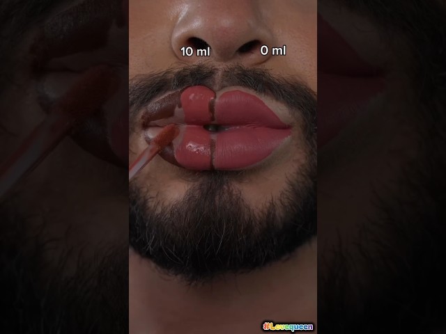 0 ml OR 10ml fuller Lips 👄 Tutorial😍#fullerlips #tutorial #shortvideo #yputubeshorts