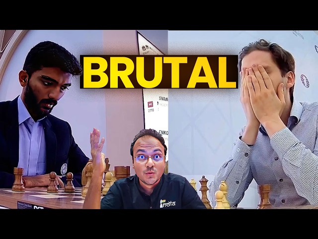 The World Champion's FIGHTING SPIRIT | Donchenko vs Gukesh | Chess Olympiad 2026