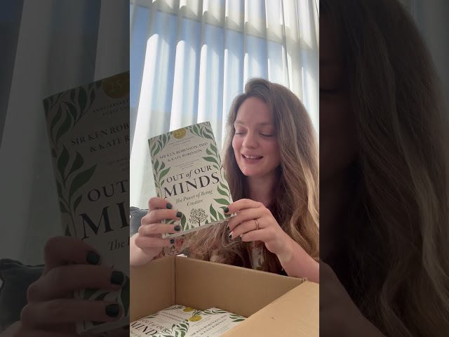 Sir Ken Robinson’s Daughter Unboxes the New Edition of His Book