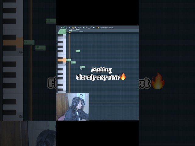 Making a Fire Hip Hop Beat in FL Studio🔥 #shorts #shortsfeed #flstudio