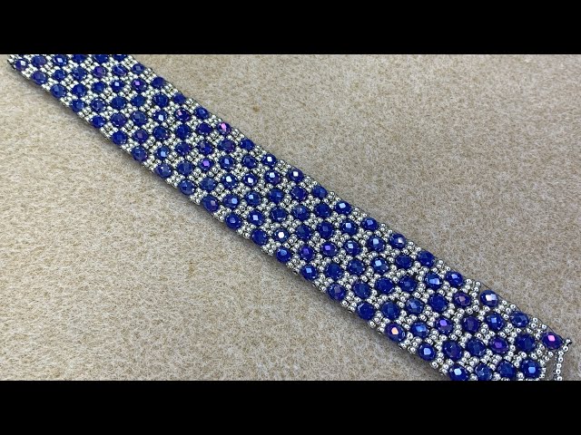 Peyote Pebbles Bracelet 💎 #beadedbracelet