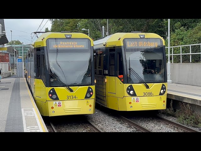Tram-Spotting At Chorlton (12/09/2026) | Manchester MetroLink (4K)