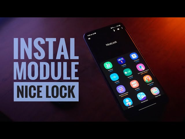 Instal Module Good Lock di Nice Lock