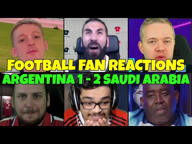 FOOTBALL FANS REACTION TO ARGENTINA 1-2 SAUDI ARABIA | FANS CHANNEL