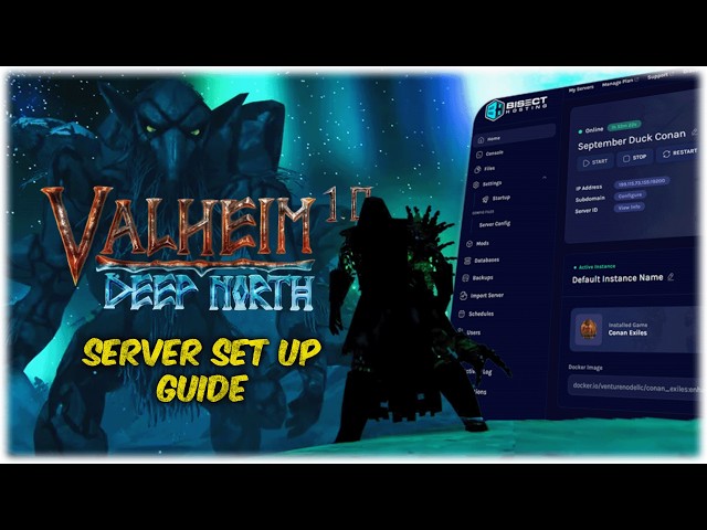 Valheim 1.0 Deep North Server Set Up Guide | Bisect Hosting 2026 Guide