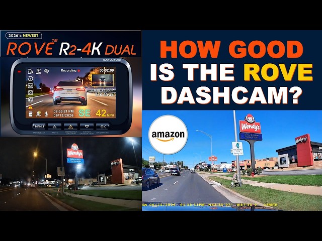 ROVE R2 4K Dual Dashcam Unboxing, Setup & Review. #Rove #dashcam #amazonreview #dashcamreviews